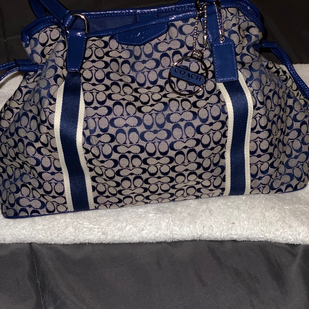 Gorgeous Denim Coach Purse